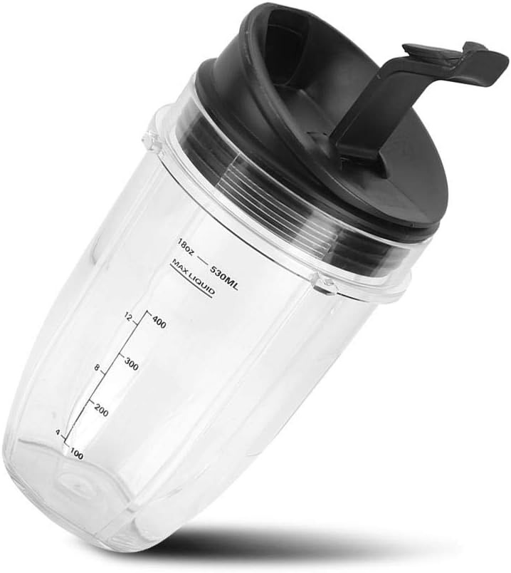 18oz, 24oz, 32oz Ersatzteile, Ersatzbecher + Deckelteilset für 900W 1000W Mixer MEHRWEG VERPACKUNG(3