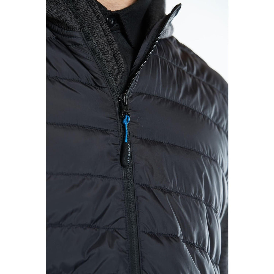Portwest KX3 Hybrid Steppjacke, Grösse: XL, Farbe: Grau Marl, T832GMRXL XL Grey Marl, XL Grey Marl