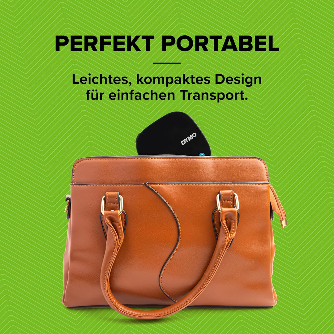 DYMO LetraTag 200B-Beschriftungsgerät mit Bluetooth | kompakter Etikettendrucker | verbindet Sich üb
