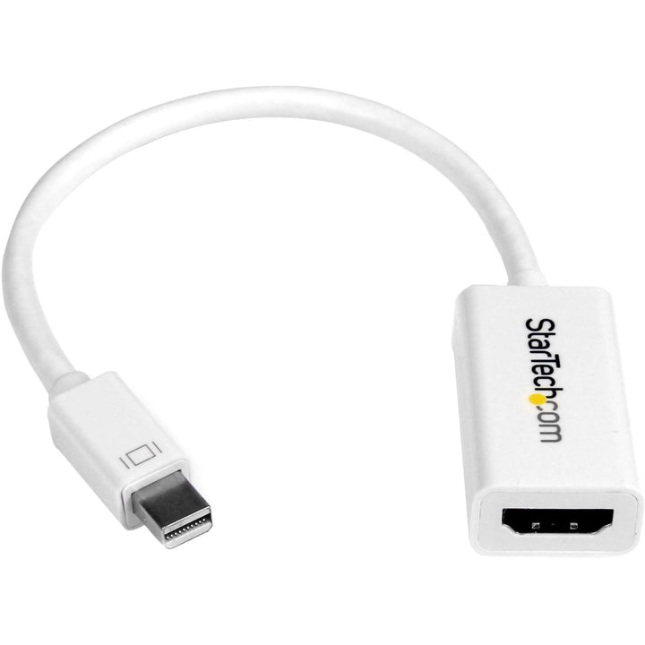 StarTech.com Mini DisplayPort auf HDMI 4k @ 30Hz Adapter - DP 1.2 zu HDMI Audio Video Konverter für