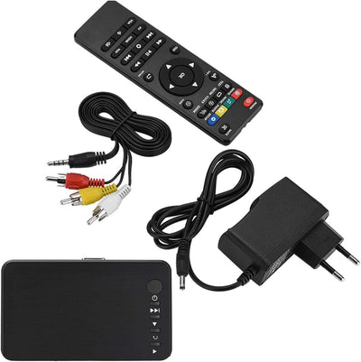 HDMI Multi Media Player, 1080P Full HD Digital Media Player Medienspieler mit Fernbedienung für RM R