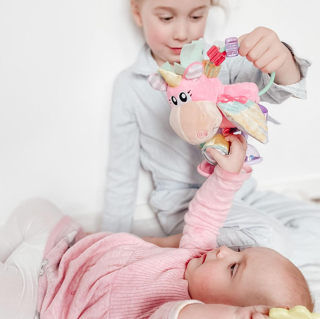 Playgro - Unicorn Activity Rattle - Pink - (10188463)