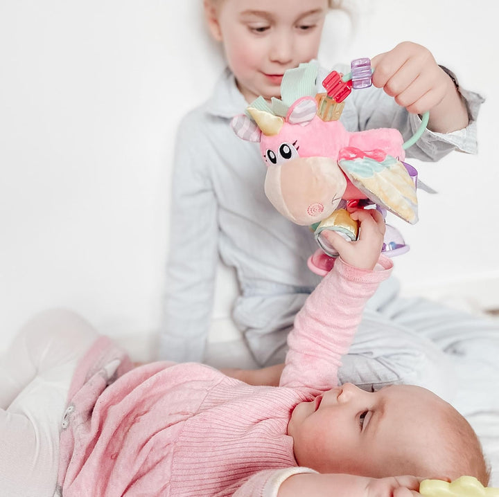 Playgro - Unicorn Activity Rattle - Pink - (10188463)