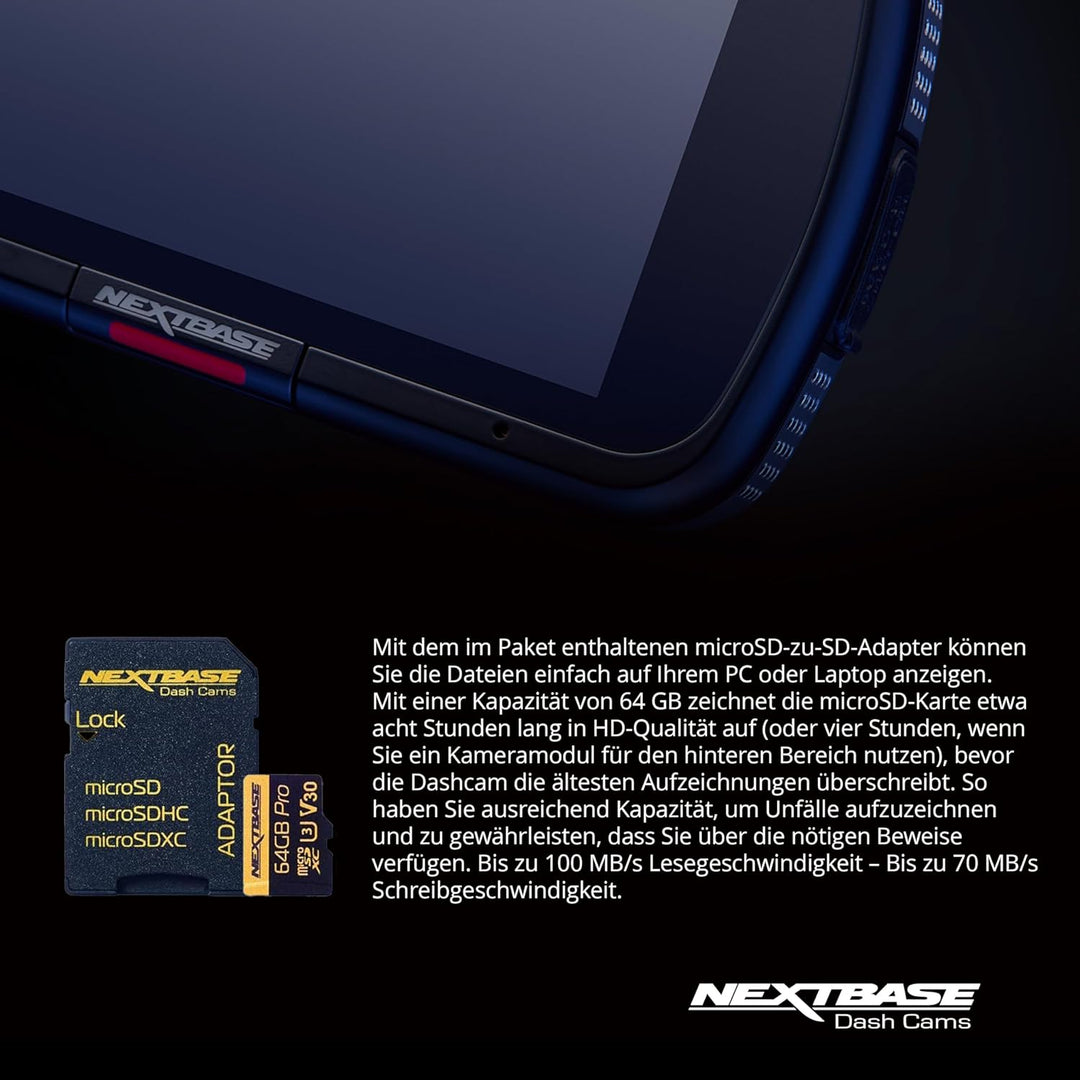Nextbase Series 2 SD Cards (64 GB) 64GB, 64GB