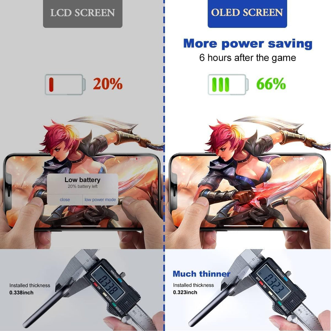 EFaith für iPhone 11 Pro Display 5,8" Ersatzbildschirm 3D Touchscreen Digitizer Assembly mit Reparat