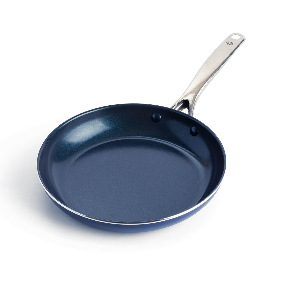Blue Diamond Cookware Diamantstruktur Keramik Antihaft, 26 cm Bratpfanne, Eierbratpfanne, PFAS-frei,