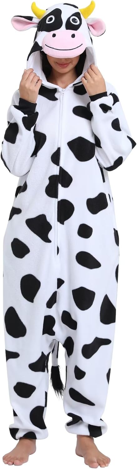 BGOKTA Onesie Pyjama Animal Costume Cosplay Unisex-Erwachsene Herbst und Winter Tier Pyjama Lty-96 L
