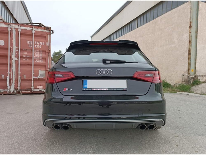 Motordrome A/487 Dachspoiler (Spoilerkappe) kompatibel mit Audi A3 (8V) S-Line/S3 Schrägheck/Sportba