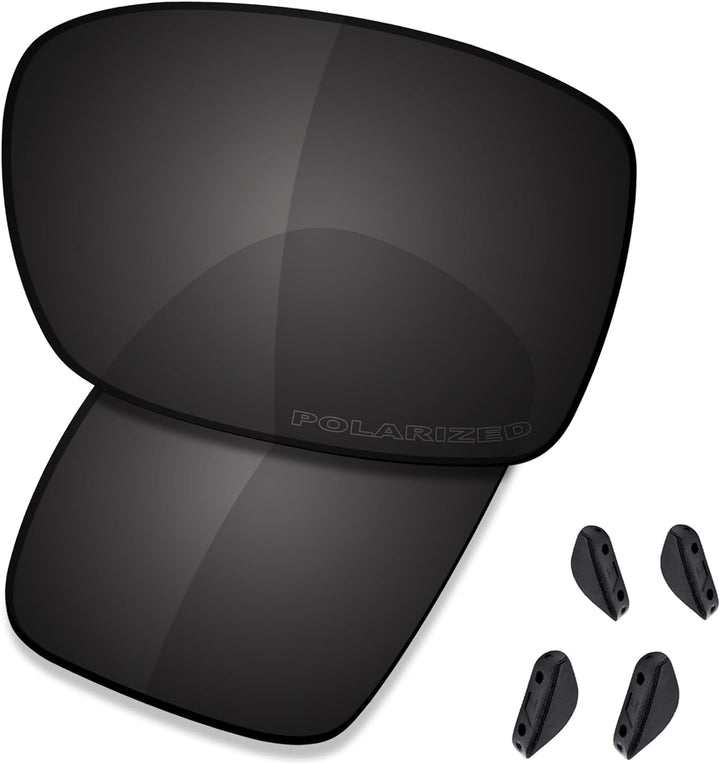 Saucer Premium Ersatzgläser für Oakley Turbine OO9263 Sonnenbrillen High Definition - Carbon Black P