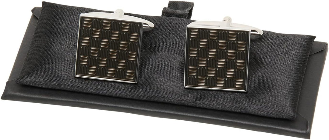 eterna Herren Manschettenknöpfe One Size silber, One Size silber