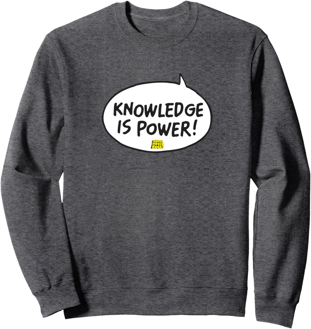 Schoolhouse Rock Wissen ist Macht Sweatshirt