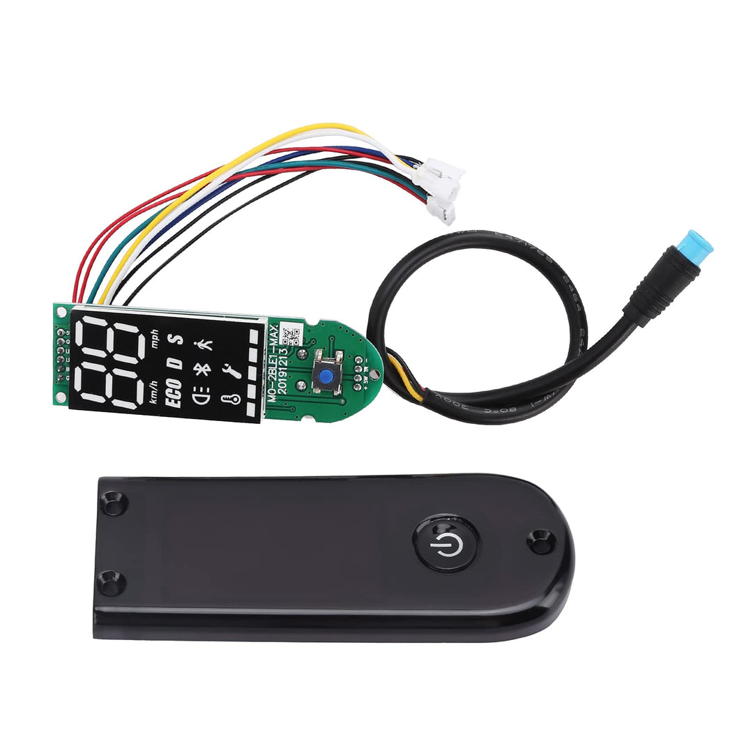 KIMISS Elektroroller BT, Armaturenbrett mit Display Panel G30d Display Digital 2 Cover für G30