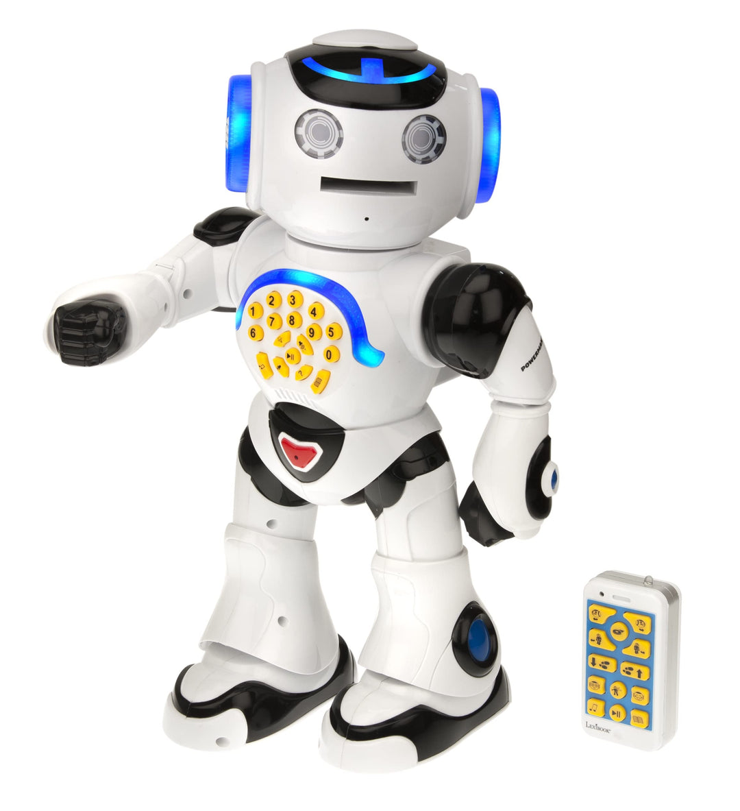 LEXIBOOK ROB50AR Powerman Ferngesteuerter Sprechender Spielzeug-Roboter (Sprache Arabisch), Tanzt, s