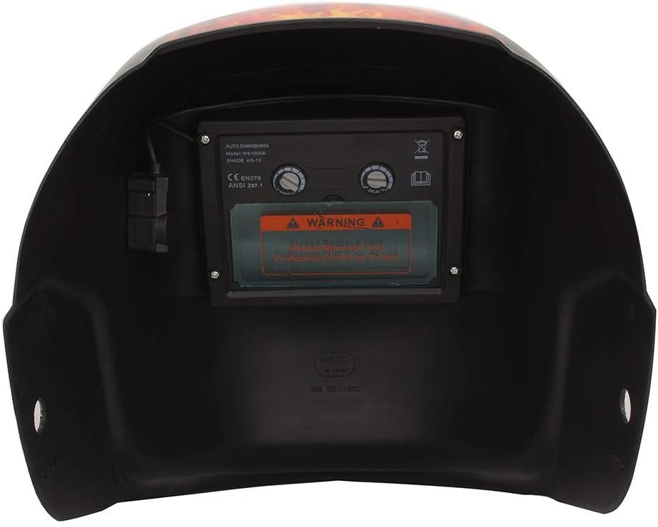 Ejoyous Schweisshelm, Solar Schweisserhelm, Schweissmaske, Automatik Schweisshelme Grosses sichtfeld