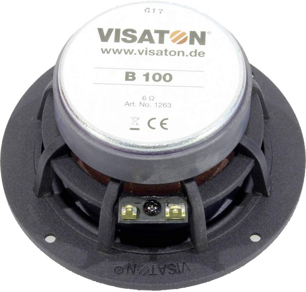 Best Price Square Visaton B 100 4 Zoll 10 cm Breitbänder 30 W 6 Ω