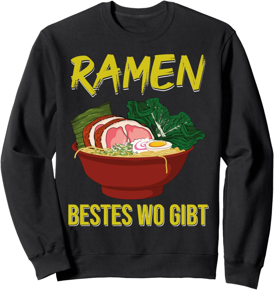 Asiatische Nudelsuppe Japanische Ramen Nudeln Otaku Ramen Sweatshirt
