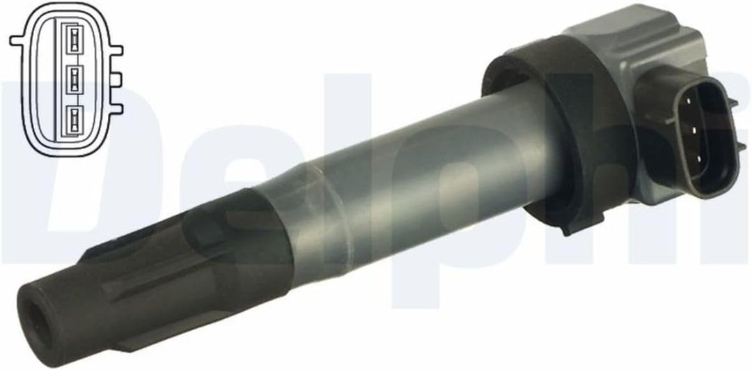 DELPHI GN10530-12B1 Zündspule 12V für OPEL AGILA (B) (H08) 3340051K10 4701049 GN10530