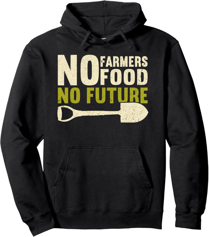 No Farmers No Food No Future | Bauernhof Lustiges Landwirt Pullover Hoodie