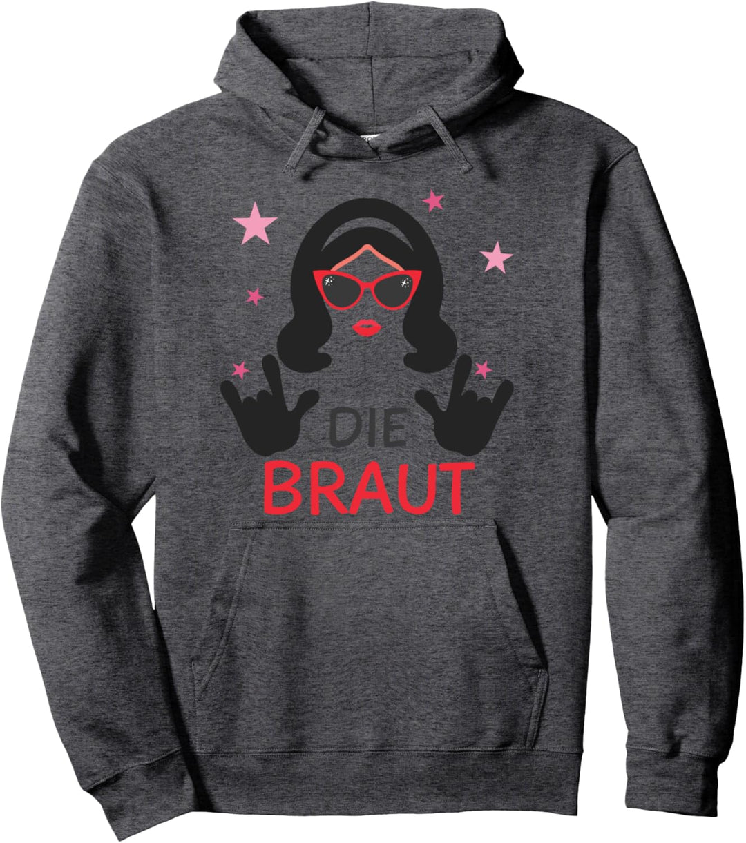 Die Braut Bräutigam Spruch Ich heirate Groom Trauzeuge Ring Pullover Hoodie