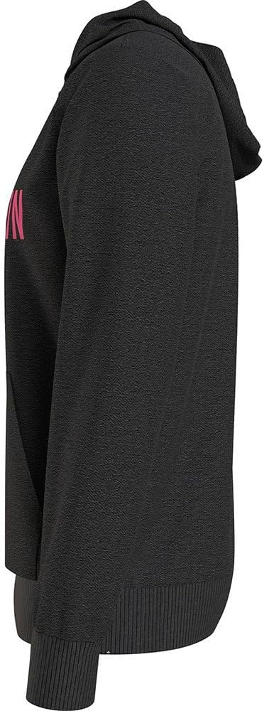 Calvin Klein Herren Heavyweight Sweatshirts M Schwarz (Black W/ Fuchsia Rose), M Schwarz (Black W/ F