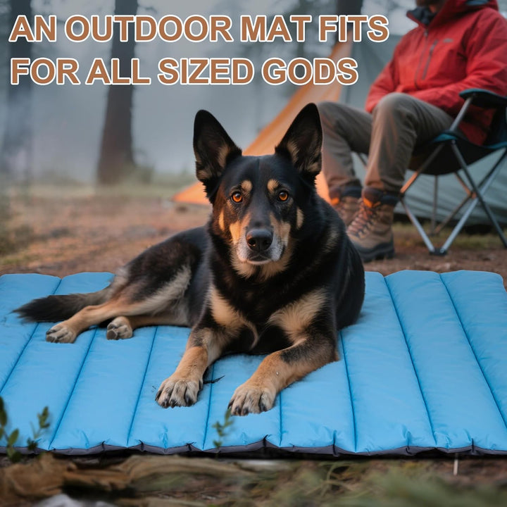 XIAPIA wasserdichte Hundematte für Outdoor, Waschbares Hundebett, Antistatik, Hygienisch, Faltbar, G