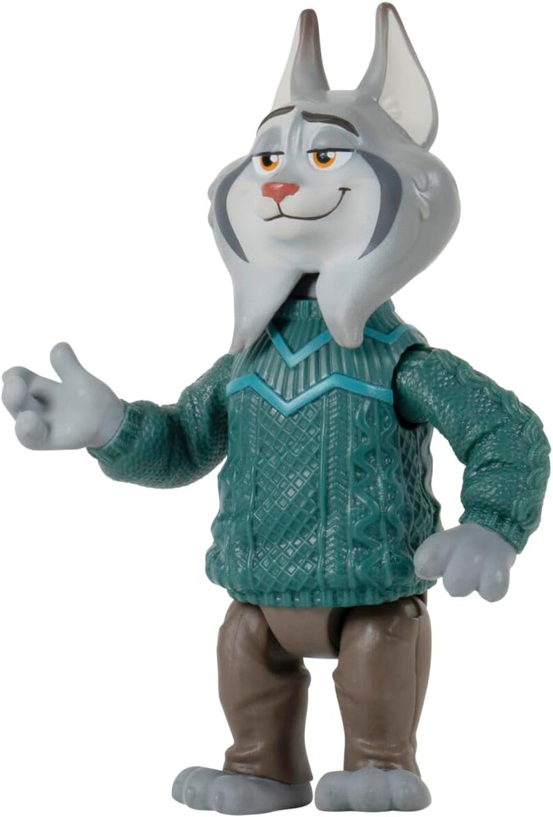 Disney "Zoomania 2" ZOTP0065 - Abenteuer 5er Pack - 3 Figuren und 2 Undercover-Charaktere 7,5 cm - C