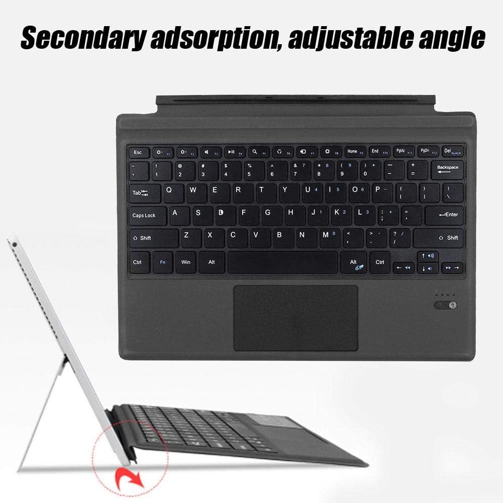 Bluetooth-Tastatur für Microsoft, drahtlose Bluetooth-Tastatur mit magnetischer Absorption, mit Touc