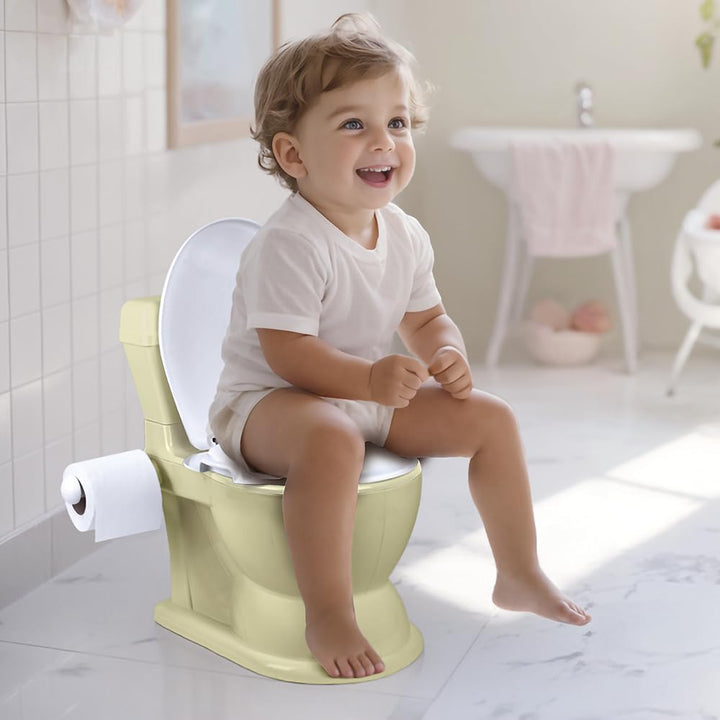 Dolu XL Pädagogisches Töpfchen – bequem & einfach zu bedienen – Eco Green – perfekt für das Töpfchen