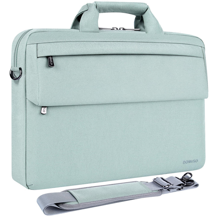 DOMISO Laptoptasche 17 Zoll Wasserabweisende Aktentasche Herren Business Schutztasche Notebook Tasch
