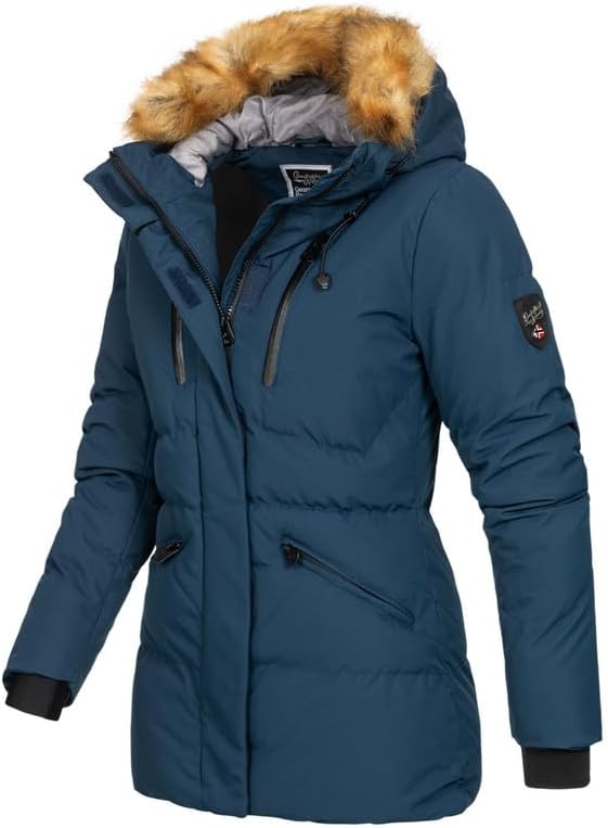 Geographical Norway Crown Lady - Winterjacke Damen Warme Steppung Mann Herbst Winter - Warme Mantelj