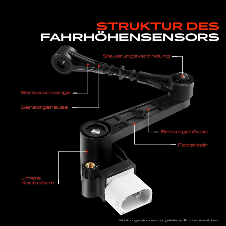 Niveausensor Leuchtweitenregulierung Hinten Links für A6 4G2 4GC 4G5 4GD A7 4GA 4GF Q5 8RB 2008-2018