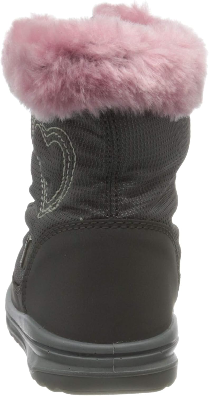 Richter Kinderschuhe Mädchen Winterstiefel Blau Freizeit 21 EU Grau Ash Powder 6302, 21 EU Grau Ash