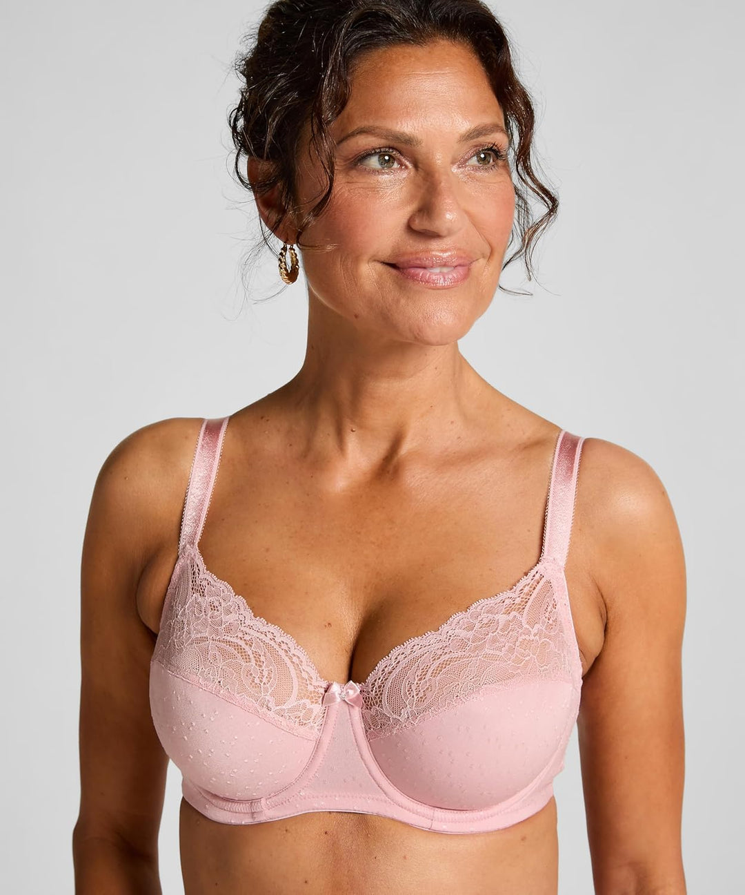 Hunkemöller Unwattierter Bügel-BH Sophie 75D Silver Pink, 75D Silver Pink