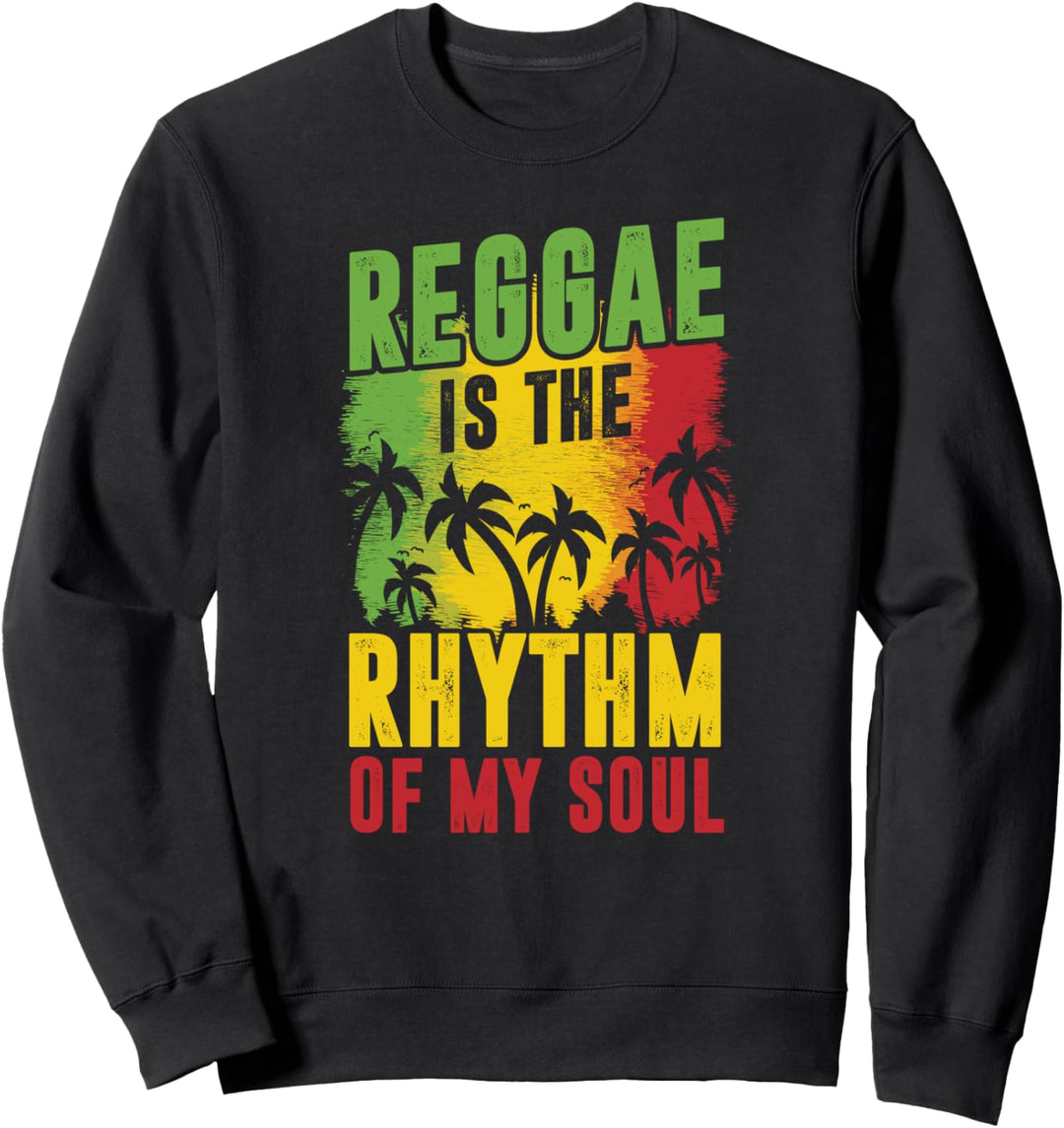 Reggae Dancehall Musik - Rasta Rastafari Reggae Sweatshirt