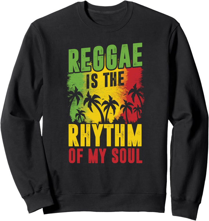 Reggae Dancehall Musik - Rasta Rastafari Reggae Sweatshirt