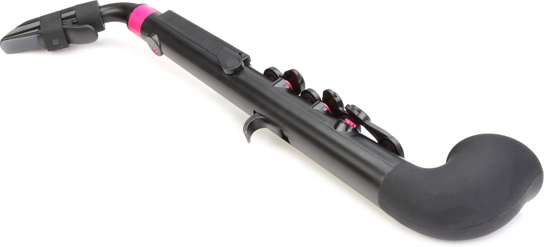 NUVO jSax 2.0, schwarz-pink, Standard Set schwarz / pink Einzeln, schwarz / pink Einzeln