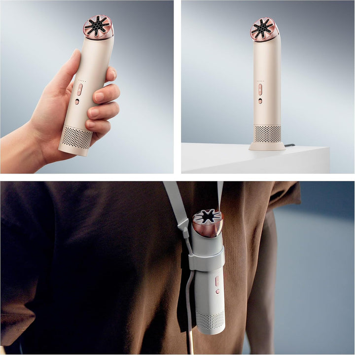 Dyson HushJet™ Mini Cool - Handventilator, leistungsstarke und leise, 3‑in‑1 tragbarer Reise‑Ventila