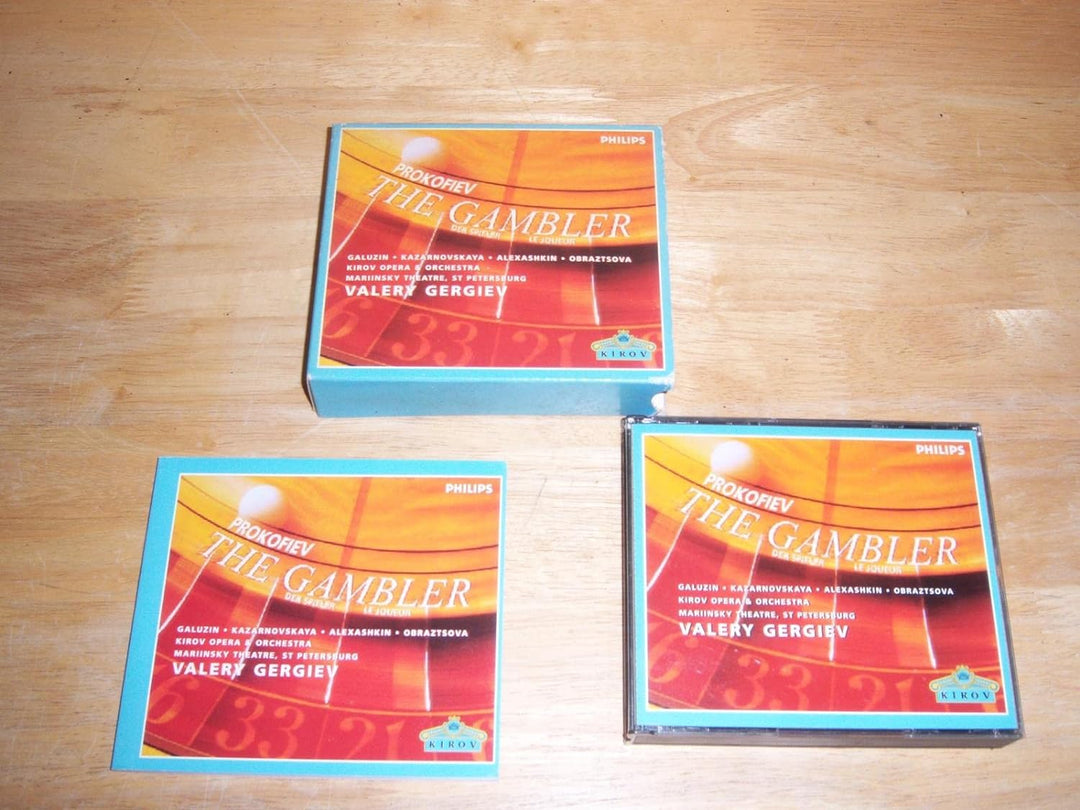 The Gambler (Der Spieler), Audio-CD
