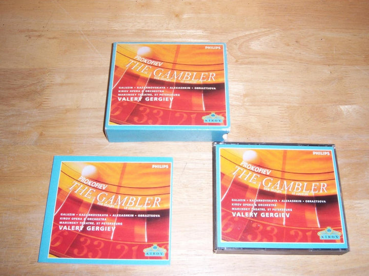 The Gambler (Der Spieler), Audio-CD