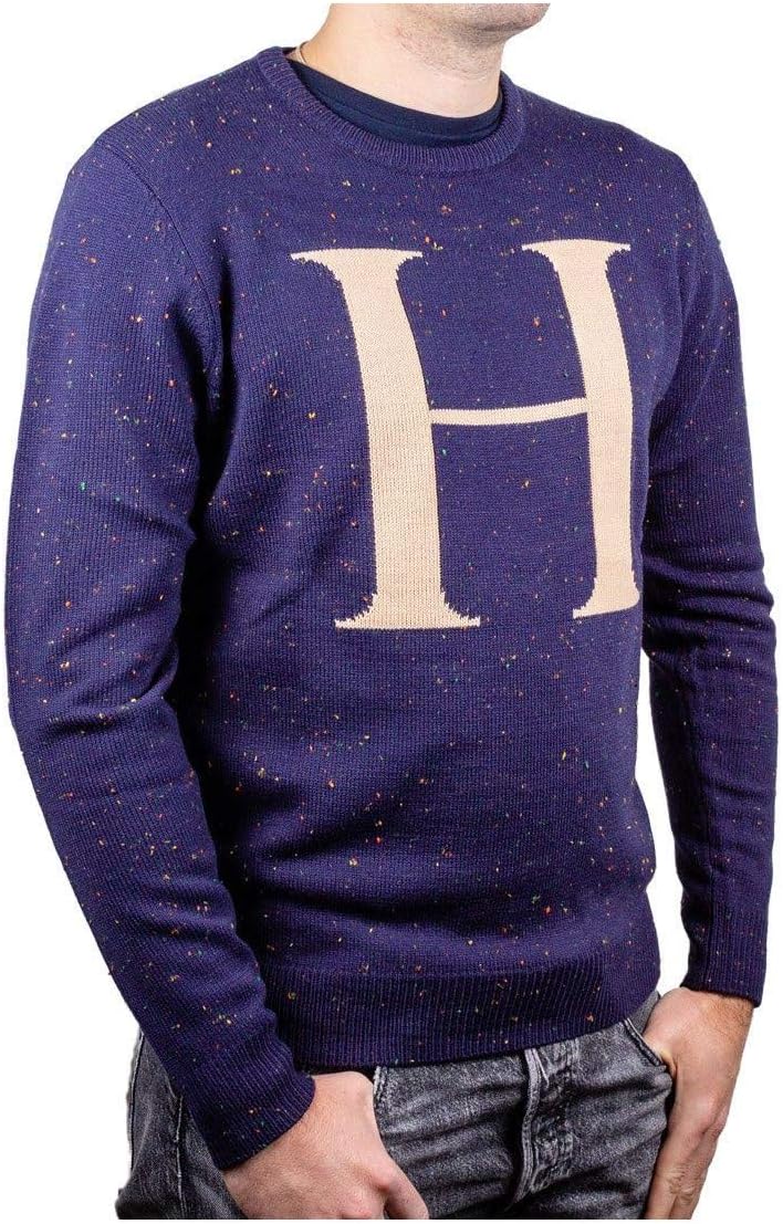 cotton division Herren Pullover S Marineblau, S Marineblau