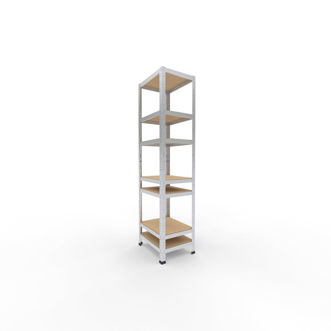 shelfplaza® 180x40x50cm Home Schwerlastregal verzinkt/Metallregal mit 7 Böden/Kellerregal Metall, Ga