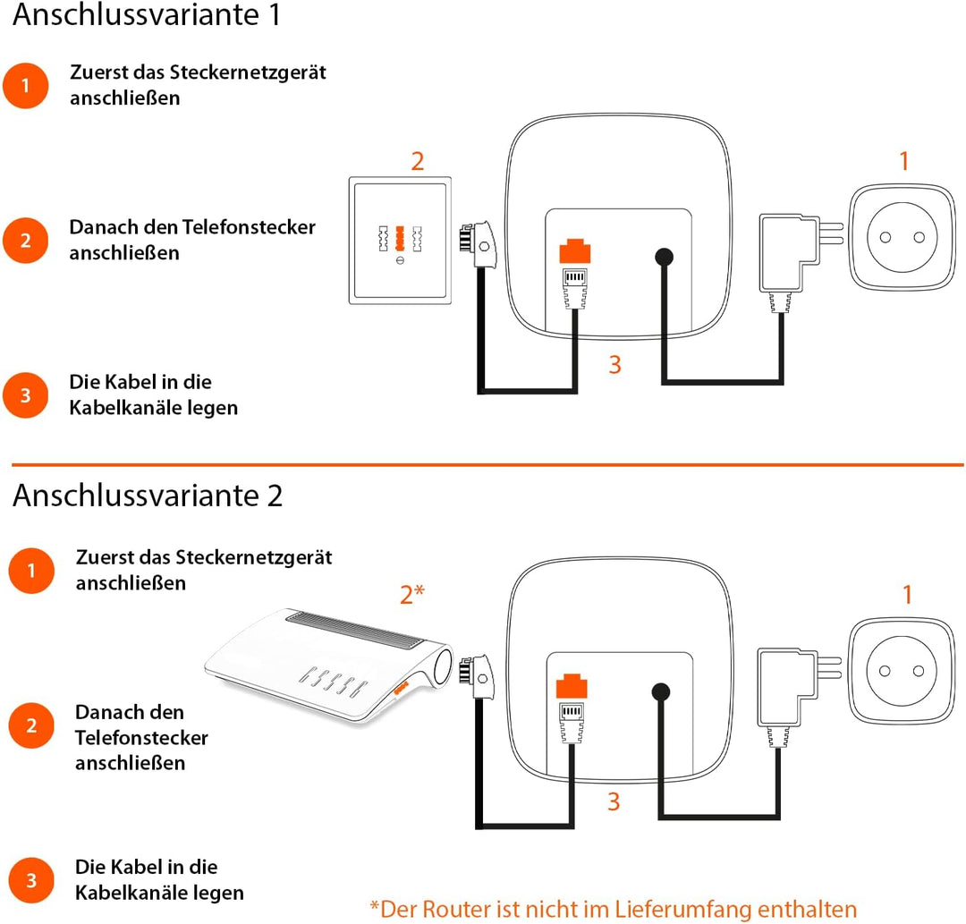 Gigaset AS690A Trio - 3 Schnurlose DECT-Telefone mit Anrufbeantworter - kontrastreiches Display - br