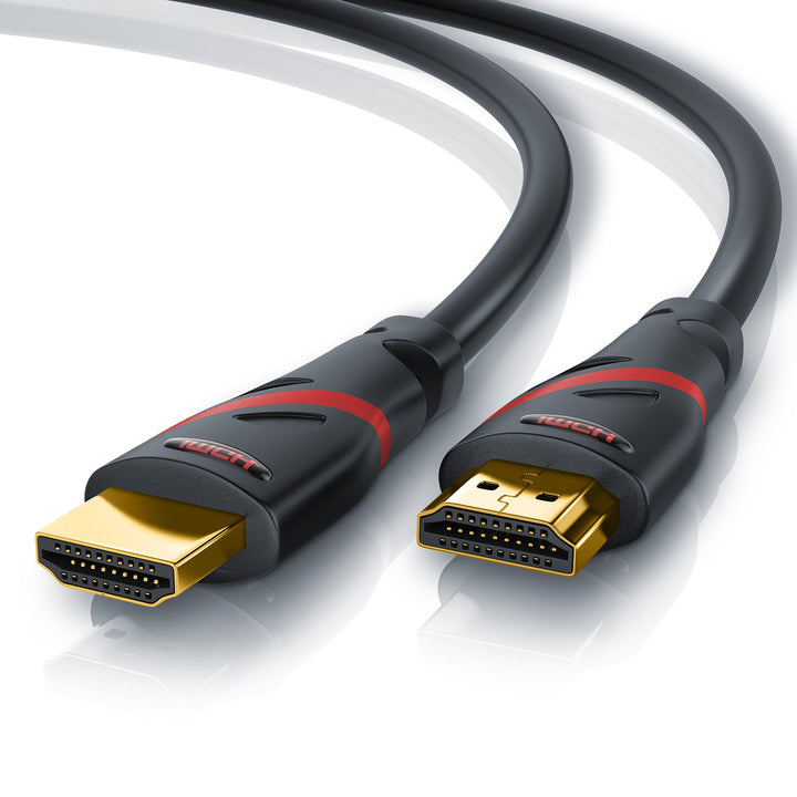 CSL - 4K HDMI Kabel 2.0 10m - Ultra HD 4K @ 60Hz - High Speed with Ethernet - Ultra HD Full HD - 3D