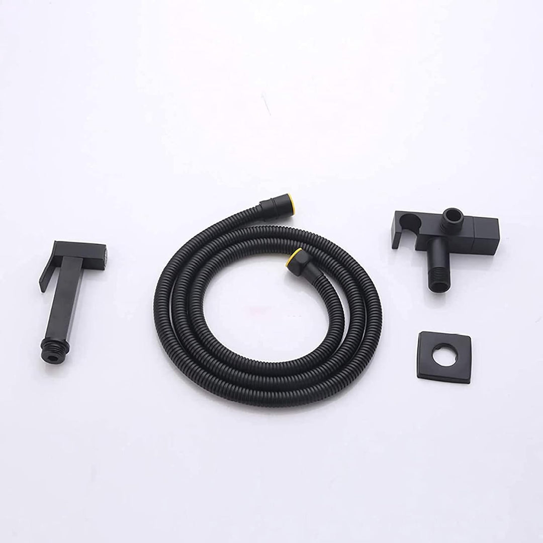 Bidet Handbrause Schwarz Toilette Bad Bidet Wandhalterung Bidet Sprayer Messing Bidet Armaturen WC K