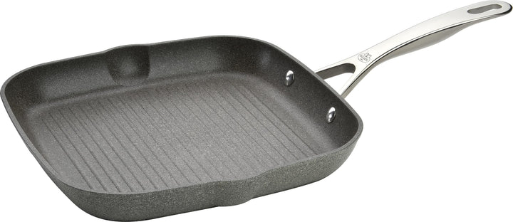 BALLARINI Salina Grillpfanne, 28 cm, quadratisch, mit Ausguss, Antihaftbeschichtung, für alle Herdar