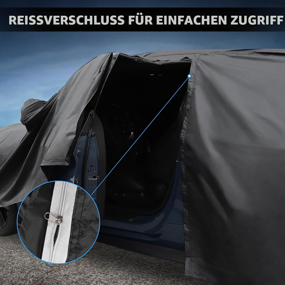A ABSOPRO Autoabdeckung für Mercedes-Benz E-Klasse W213 Kombi 2016-2023 210D-PU Outdoor Vollabdeckun