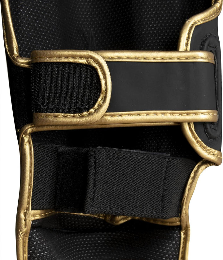 TopTen Schienbeinschutz „Star Light“ Schwarz - Gold XS, Schwarz - Gold XS