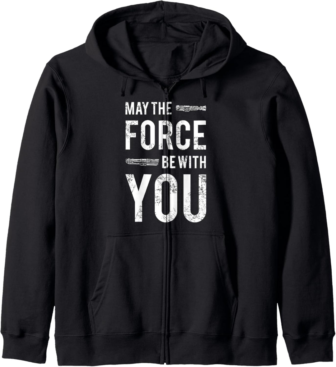 Star Wars Force Be With You Lightsaber Kapuzenjacke