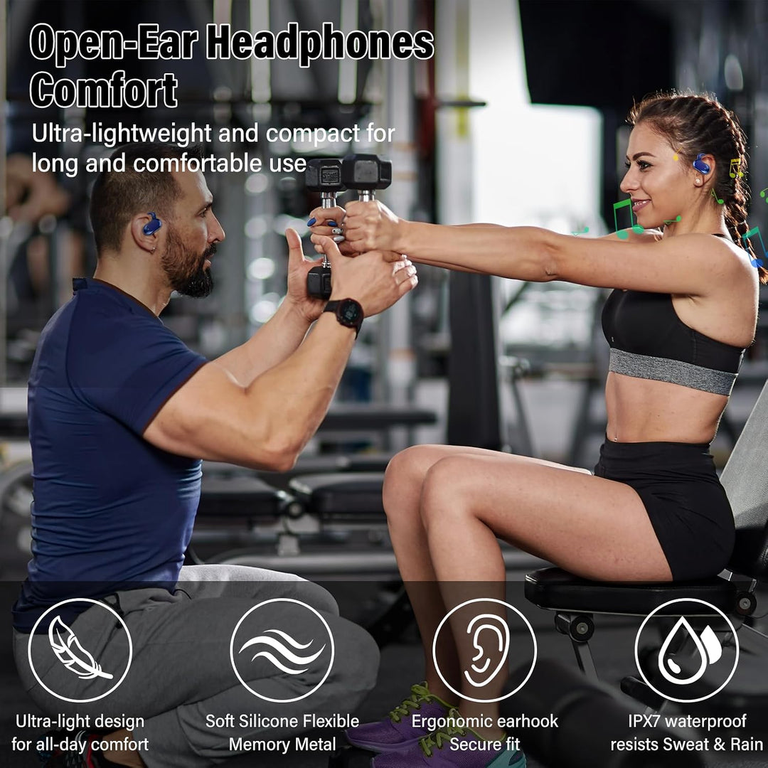 STECEi KI Übersetzer Kopfhörer, 3-in-1Bluetooth 5.4 Echtzeit Sprachübersetzer Kopfhörer Open Ear164