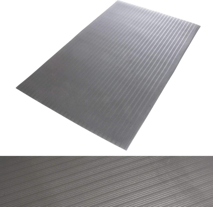 Floordirekt Anti-Ermüdungsmatte Softer-Work-Mat 90 x 200 cm, Grau - Ergonomische Arbeitsplatzmatte -